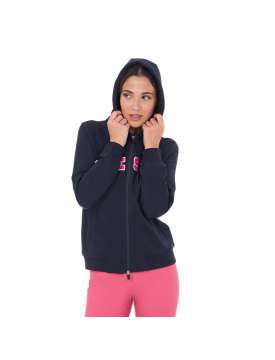 FELPA EQUESTRO DONNA SPONGE CON CAPPUCCIO-28882