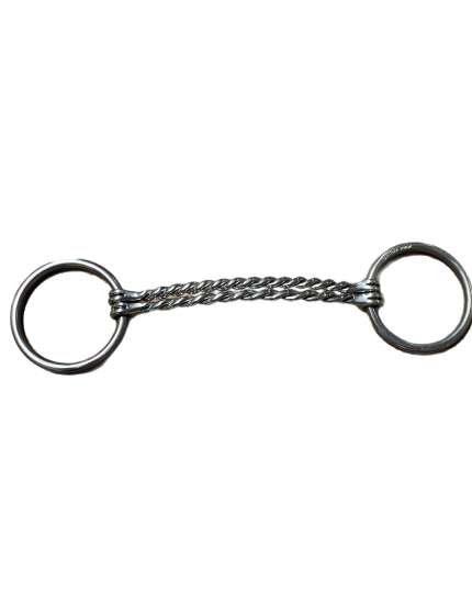 FILETTO INOX DOPPIO TORCIGLIONE CURVO