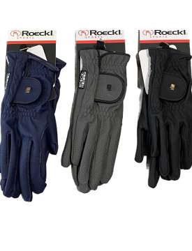 GUANTI PER EQUITAZIONE ROECKL GRIP MONOCOLORE-28917