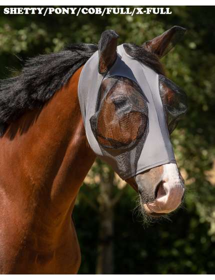 MASCHERA QHP BRAND LICRA E RETE ANTIMOSCHE