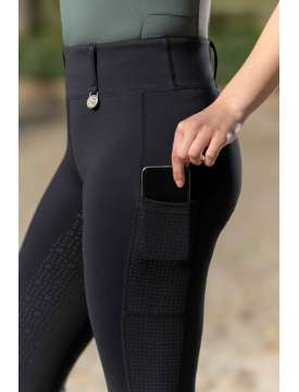 LEGGINGS FULL GRIP DONNA CON PASSANTI CINTURA-29221