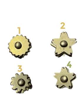 ROTELLE METALLICHE PER SPERONI WESTERN-29242