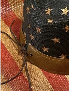 CAPPELLO WESTERN BULLHIDE OLD GLORY-29244