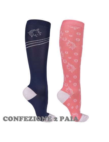 EQUITAZIONE CALZINI SOTTILI BAMBINA