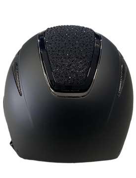 CASCO EQUITAZIONE TATTINI CASSIOPEA CRISTALLI VISIERA LARGA-29280