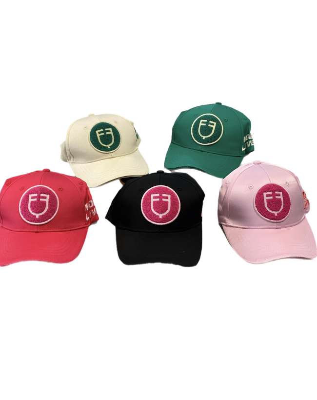 CAPPELLO EQUESTRO CON LOGO SPUGNA