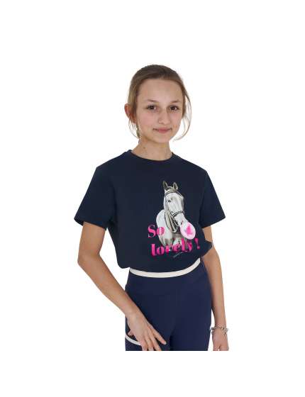 T-SHIRT EQUESTRO BAMBINA SO LOVELY
