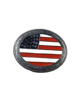 FIBBIA WESTERN BANDIERA AMERICA-29330