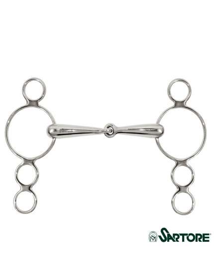FILETTO PER CAVALLO PESSOA VUOTO DA 22MM.