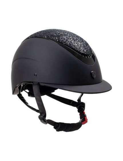 CASCO EQUESTRO GALAXI OPACO CON BRILLANTINI