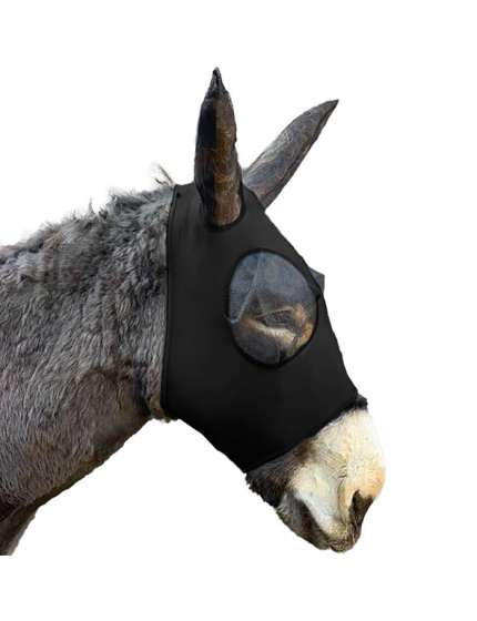 MASCHERA ANTI MOSCHE PER ASINO