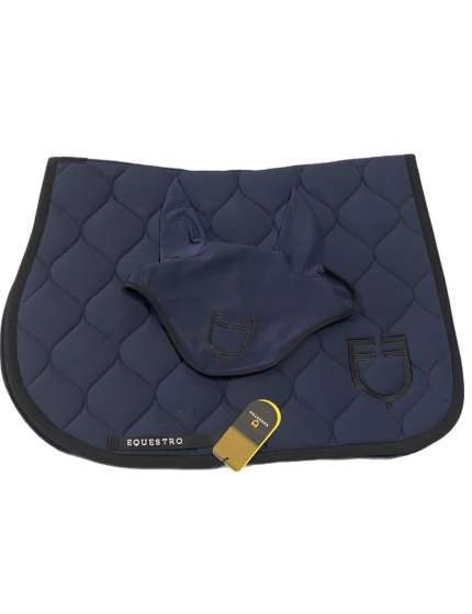 SOTTOSELLA EQUESTRO CON CUFFIA BLU