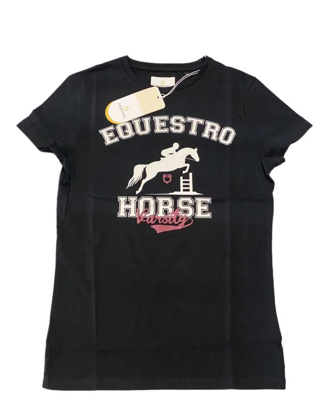 T-SHIRT DONNA EQUESTRO HORSE