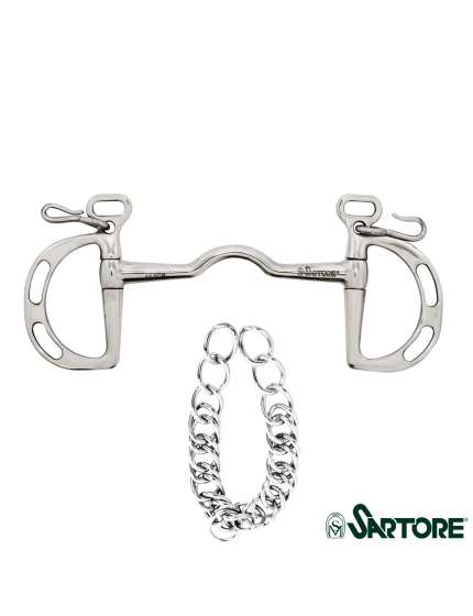 FILETTO PER CAVALLO SPAGNOLO A 2 CHIAMATE