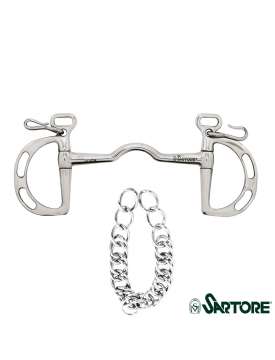 FILETTO PER CAVALLO SPAGNOLO A 2 CHIAMATE-29682
