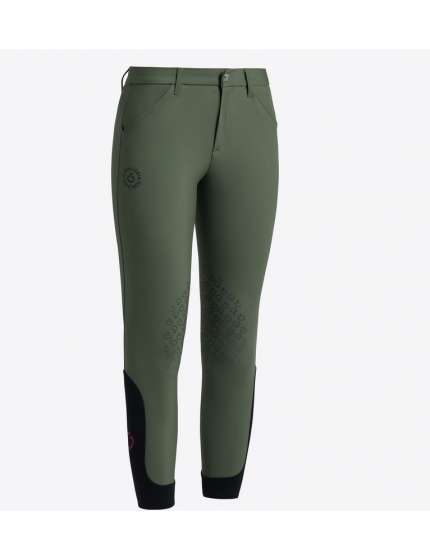 PANTALONE BAMBINO CAVALLERIA VERDE BOSCO