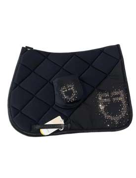 SOTTO SELLA EQUESTRO PONY CON CUFFIA LOGO STRASSS-29777