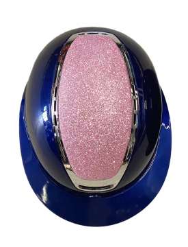 CASCO EQUITAZIONE WINNER VISIERA LARGA GLITTER ROSA-29791