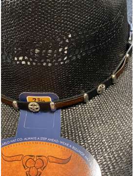 CAPPELLO WESTERN BULLHIDE GO-ROUND 20X NERO-29796