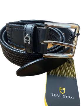 CINTURA EQUESTRO IN CUOIO ELASTICIZZATO-29812