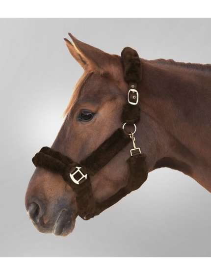 CAVEZZA PER CAVALLO PELLICCIA SINTETICA