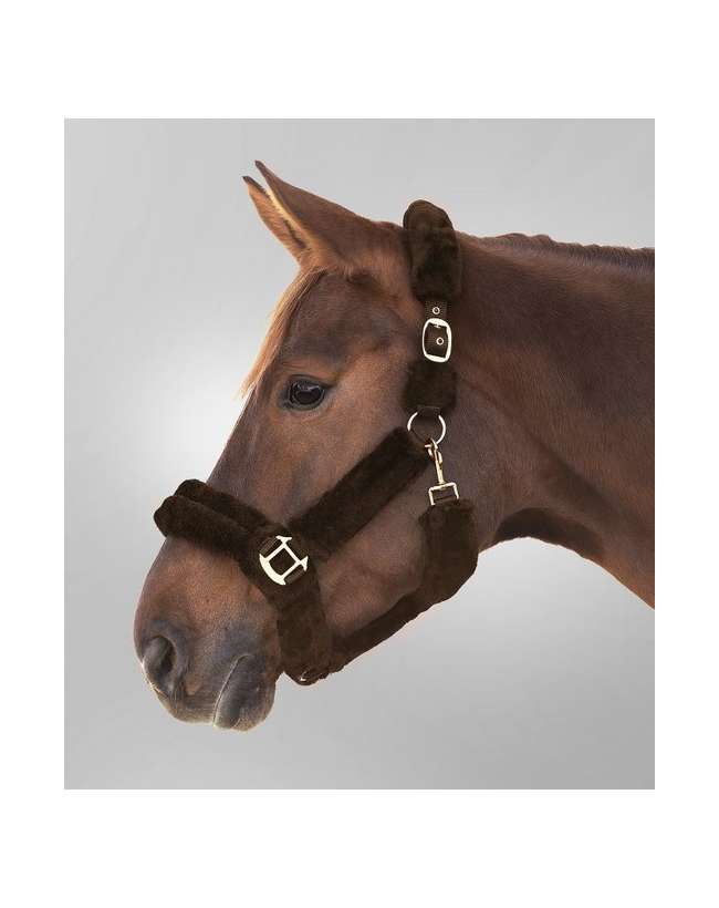 CAVEZZA PER CAVALLO PELLICCIA SINTETICA