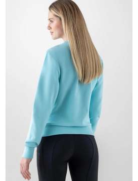 FELPA EQUILINE DONNA GIROCOLLO CON STRASS-29897