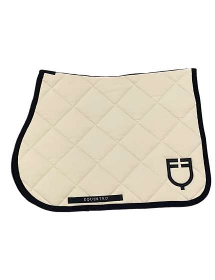 SOTTOSELLA EQUESTRO BEIGE CON LOGO