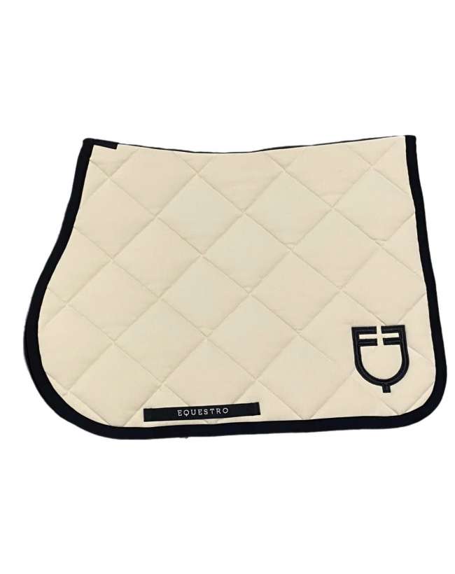 SOTTOSELLA EQUESTRO BEIGE CON LOGO