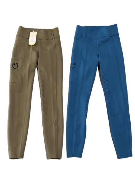 LEGGINGS EQUESTRO DONNA FULL GRIP PASSANTI CINTURA