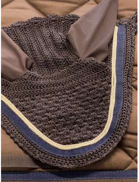 SOTTO SELLA MARRONE CON CUFFIA PERSONALIZZATO-29946