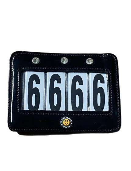 PORTA NUMERI DA GARA CON BRILLANTINI