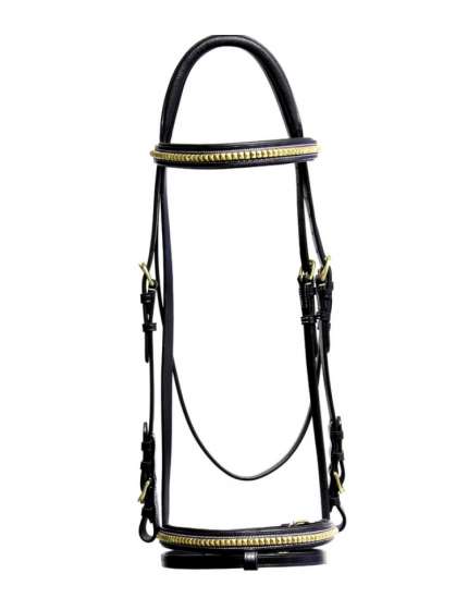 TESTIERA INGLESE CUOIO CLINCHER OTTONE