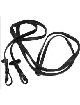 BRIGLIA INGLESE CUOIO SOTTO GOLA CON MOSCHETTONI-30035