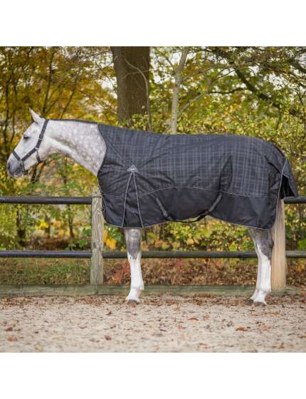COPERTA DA PADDOCK COLLO ALTO IMPERMEABILE