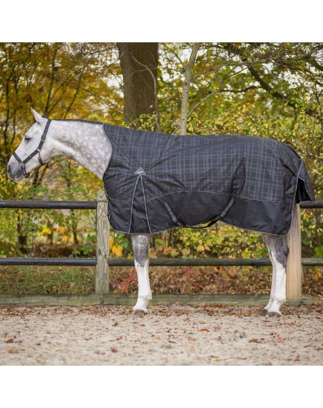 COPERTA DA PADDOCK COLLO ALTO IMPERMEABILE