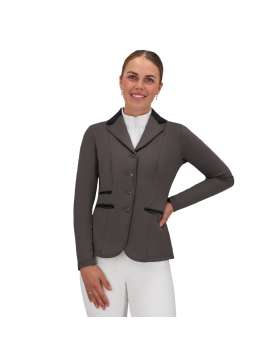 GIACCA DA CONCORSO DONNA E BAGRIGIO CON STRASS-30085