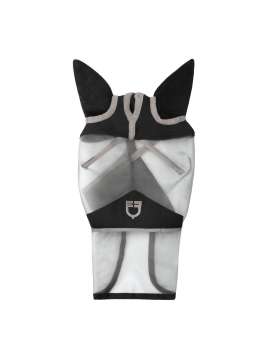 MASCHERA ANTI MOSCHE EQUESTRO CON LOGO-30087