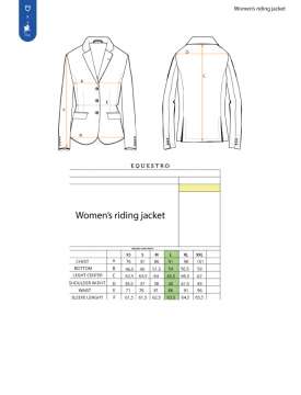 GIACCA DA CONCORSO DONNA EQUESTRO X FISE-30152