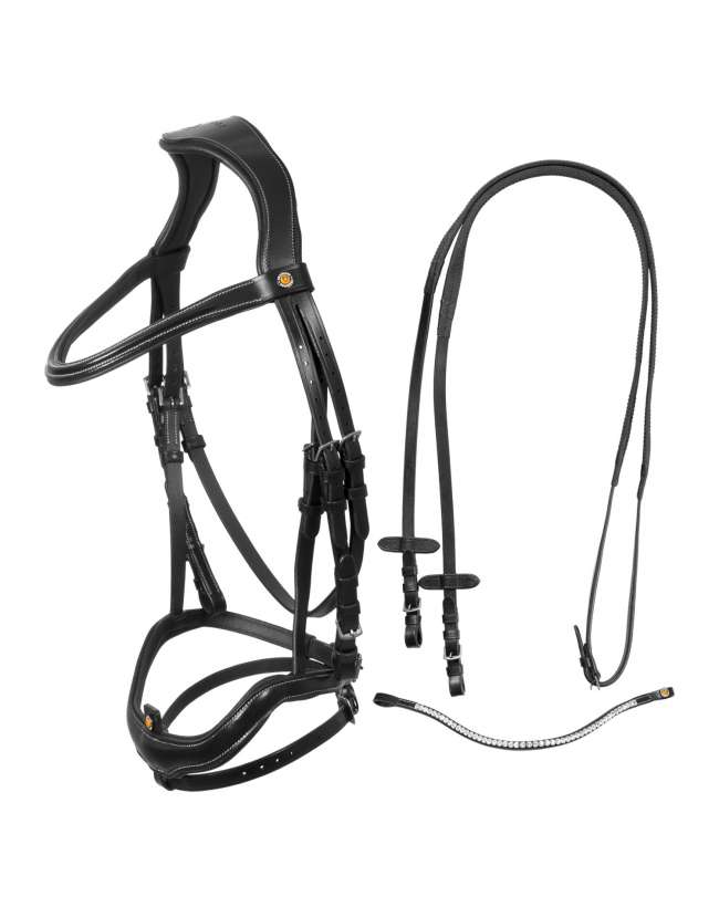 TESTIERA ANATOMICA CON NASALINA CURVA