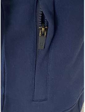 FELPA DONNA EQUESTRO BICOLORE EQ CAPPUCCIO-30291