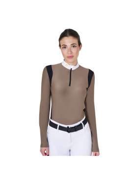 POLO DONNA CONCORSO TESSUTO TECNICO-30295