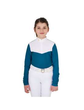 POLO DA BAMBINA EQUESTRO MANICA LUNGA-30306