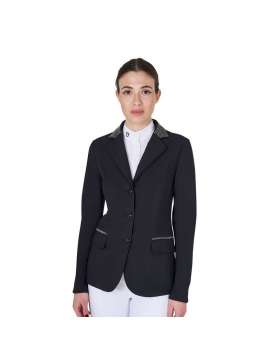 GIACCA EQUESTRO DONNA DA CONCORSO CON STRASS-30351