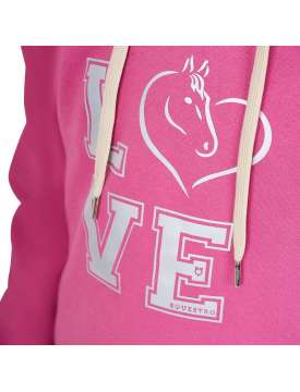 FELPA EQUESTRO BAMBINA WINTER LOVE CAPPUCCIO-30386