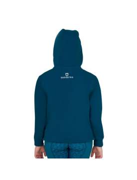 FELPA EQUESTRO BAMBINA ISTITUZIONALE CON CAPPUCCIO-30388