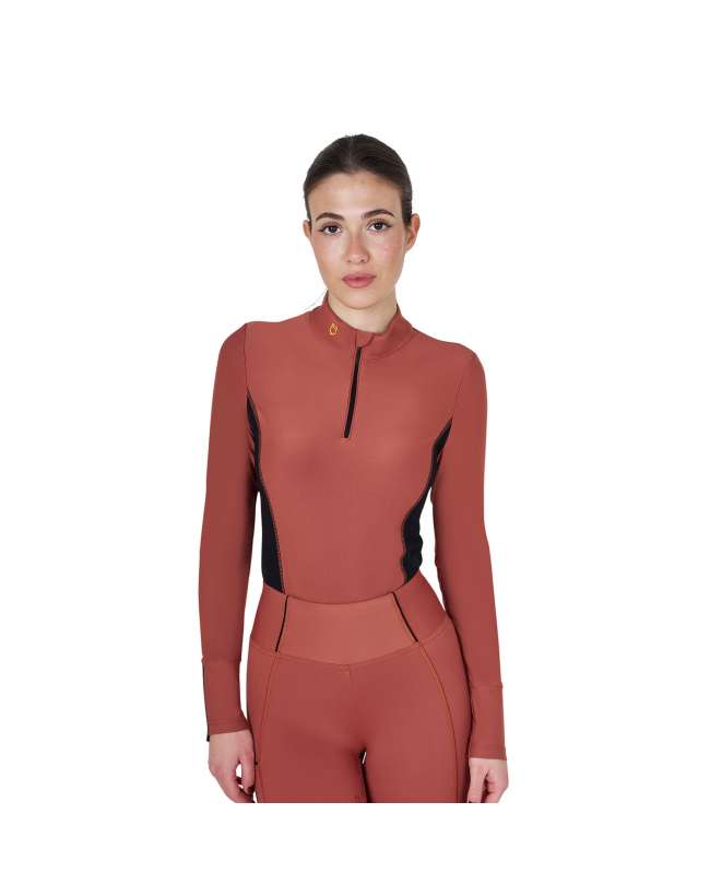 POLO TECNICA DA ALLENAMENTO DONNA MANICA LUNGA