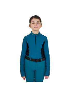 BASE LAYER EQUESTRO BAMBINA BLUE CORAL-30418