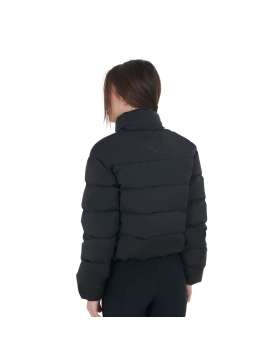 PIUMINO DONNA EQUESTRO CORTO TESSUTO ELASTICIZZATO-30452
