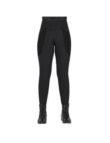 LEGGINGS EQUITAZIONE FELPATI DA DONNA E BAMBINA